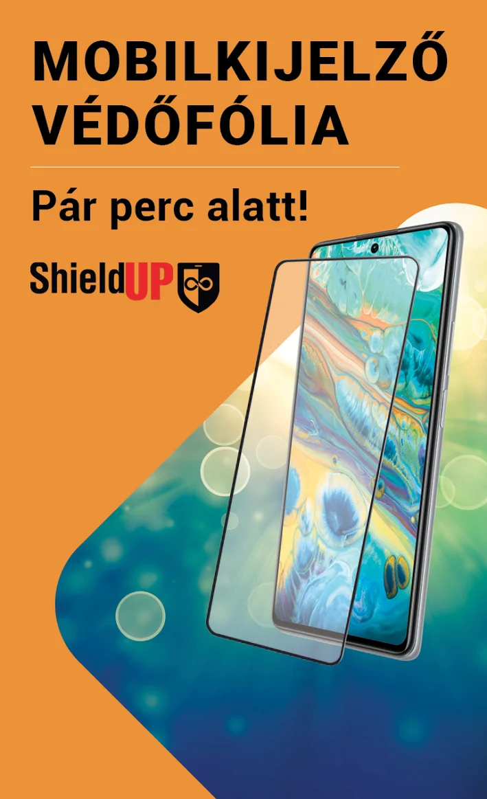 Mobilkijelző-védőfólia Mobilkijelző-védőfólia. Pár perc alatt! Shield up.