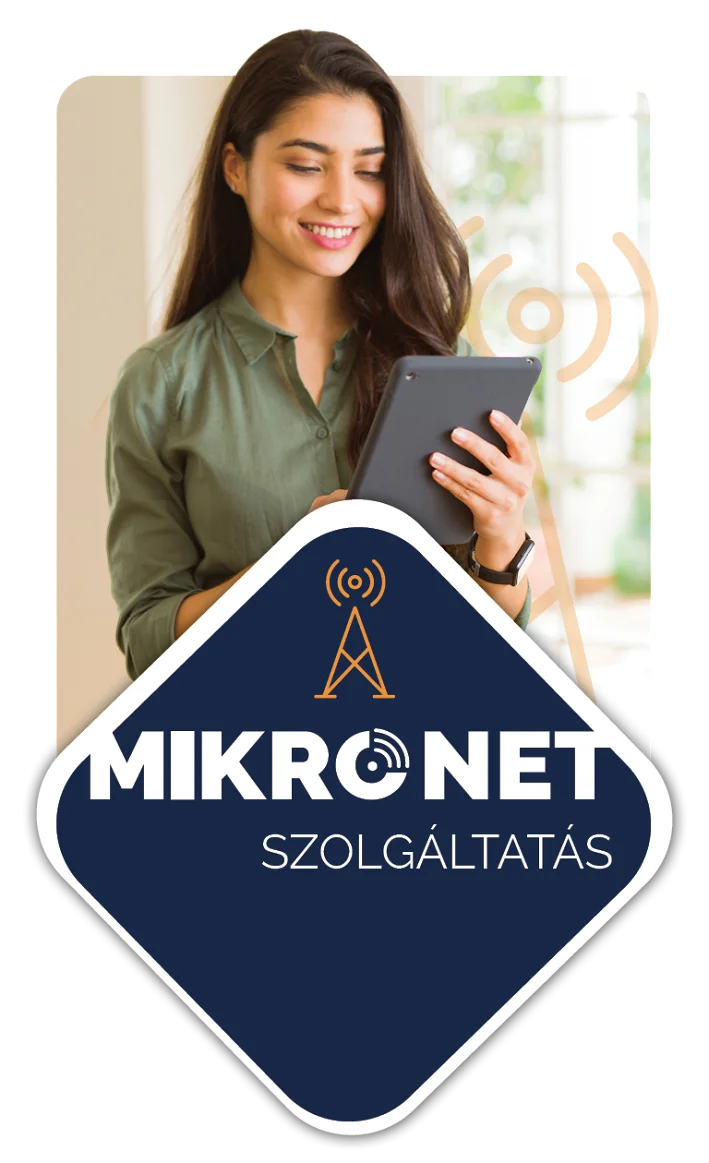 Mikronet szolgáltatás illustrációs kép