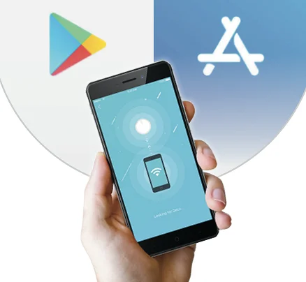 Okos Wi-Fi eszköz oldalhoz illusztráció: TP-Link app telepítése