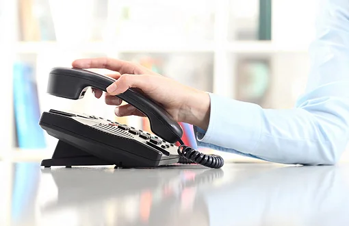 illusztrációs kép: business telefon