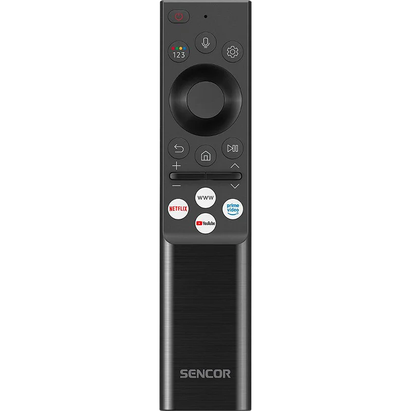 Sencor SLE 43TQU770B 4K UHD Smart QLED TV fekete