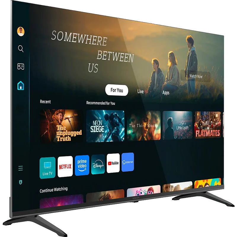 Sencor SLE 55TQU770B 4K UHD Smart QLED TV fekete